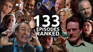 The Entire Breaking Bad Universe RANKED  133 Episodes [upl. by Lledyl]