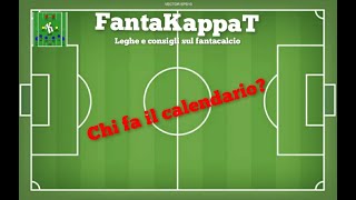 MA CHI FA IL CALENDARIO 11a giornata 202425 [upl. by Chandal]