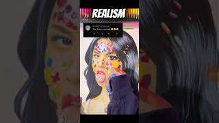 Anime VS Realism Julia gisella VS shorts art drawing [upl. by Aicenav]