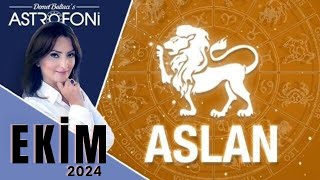 Aslan Burcu Ekim 2024 Aylık Burç Yorumları Astrolog Demet Baltacı ile Astroloji haber burçlar [upl. by Dymoke]