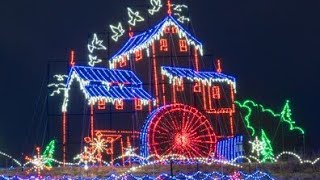 2023 Pigeon Forge Gatlinburg Christmas lights [upl. by Hpeseoj]