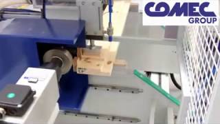 Comec FRT  Automatic Notching Machine For Door Frame Heads [upl. by Reivax]