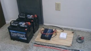 How to hook up Solar Panels with battery bank  simple detailed instructions  DIY solar system [upl. by Adnam]