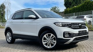 Volkswagen NEW Tcross Life 2022 in 4K Pure White 17 inch Bangalore Walk around amp detail inside [upl. by Torto197]