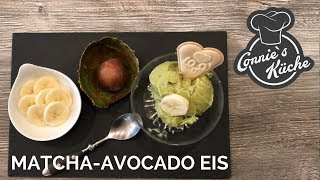 Matcha Avocado Eis im Eisbereiter der Kenwood Cooking Chef Gourmet [upl. by Sleinad130]