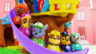 Paw Patrol Weebles बच्चों के लिए सर्वश्रेष्ठ खिलौना सीखने का वीडियो [upl. by Atsillac438]