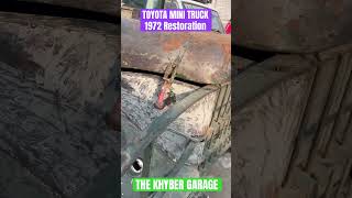 TOYOTA MINI TRUCK1972 Restoration Part68 The Khyber Garage [upl. by Erreit763]