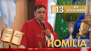 EVANGELIO DE HOY viernes 13 de diciembre del 2024  Padre Arturo Cornejo [upl. by Htenek]