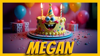 MEGAN May Your Birthday Bring You Loads of Happiness 🎈🎂 Cheers [upl. by Guillaume666]