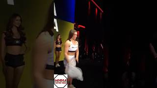 Aspen Ladd vs Ekaterina Shakalova FACEOFF BellatorParis [upl. by Fabe]