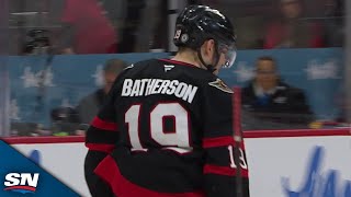 Senators Drake Batherson Records First Hat Trick In Three Years [upl. by Nowaj344]