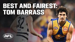 Tom Barrass soars above all  Every clubs best and fairest 2022  AFL [upl. by Halilad]