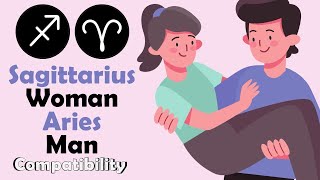 Sagittarius Woman and Aries Man Compatibility [upl. by Nylazor97]