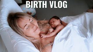 BIRTH VLOG  Raw Labour amp Delivery Of Our Second Baby [upl. by Danforth373]