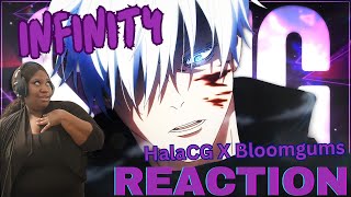 REACTION  GOJO SONG  “Infinity”  HalaCG x Bloomgums Jujutsu Kaisen Official MV [upl. by Virgina315]