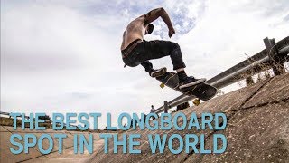 THE VERY BEST LONGBOARD SPOT IN THE WORLD [upl. by Essenaj]