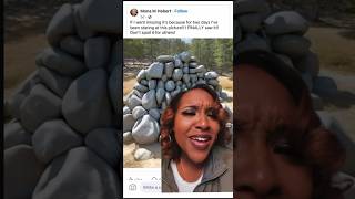 Can you see what’s in the stones Dont ruin it 🤭 opticalillusion brainteaser reactionvids [upl. by Yrreb]