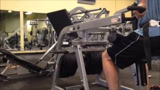 500 Hammer Strength Seated Dip Machine 1 RM [upl. by Notgnirrab]