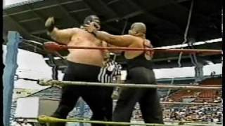 WWC TNT Savio Vega vs King Kong 1991 [upl. by Nylaroc]