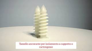 Tassello ancorante per isolamento a cappotto o cartongesso GIA120320 [upl. by Ainotal526]