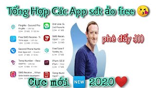 Tổng Hợp Những App Lấy Số Điện Thoại Ảo Miễn Phí Mới Nhất 2020Văn Huy Official [upl. by Benjamen]