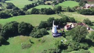 Shipley windmill and church [upl. by Enois]