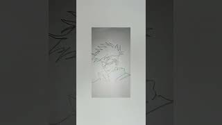 Gojo anemi art shortvideo sketch anime viralvideo art painting [upl. by Schafer]