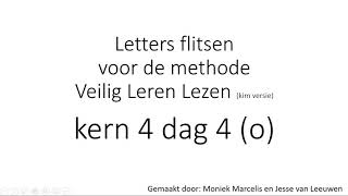 Kern 4 dag 4 o letters flitsen 15 seconden [upl. by Summers577]