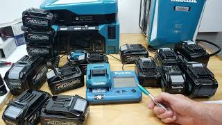 Checking All My MAKITA Batteries on the MAKITA BATTERY CHECKER 2024 Battery Stocktake [upl. by Sola]