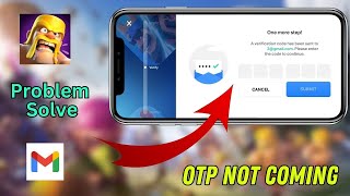 Supercell ID Verification Code Not Received  Supercell Id Otp Not Coming Problem  COC Otp Problem [upl. by Eiramalegna]