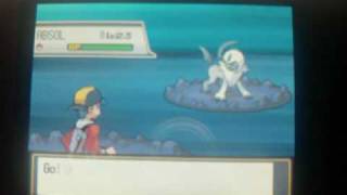 How to Catch Absol  Pokemon Heart Gold and Soul Silver [upl. by Ammadas]