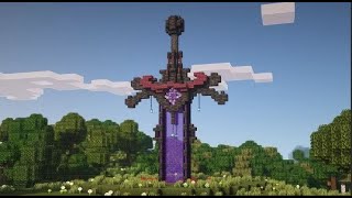 sword nether portal modelminecraft [upl. by Tallou]