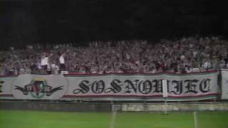 Zagłębie Sosnowiec  Górnik ZabrzeOkazywanie sympatii dla Górnika Zabrze [upl. by Annitsirhc]