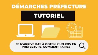 Je narrive PAS à obtenir un RDV en préfecture COMMENT FAIRE l MonAmieLaJuriste [upl. by Marlette308]