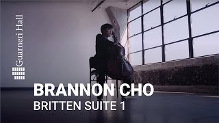 Brannon Cho Britten Cello Suite No 1 [upl. by Norry]