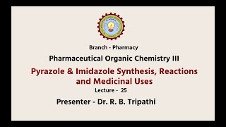 Pharmaceutical Organic Chemistry III  AKTU Digital Education [upl. by Eiramanin]