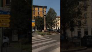 Monumenti di Milano colonna con cristo a Pagano [upl. by Hannahsohs]