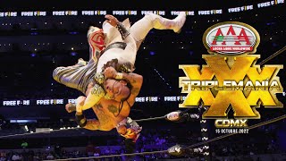 VIKINGO VS FÉNIX  Triplemania XXX  Lucha Libre AAA Worldwide [upl. by Nodyl]