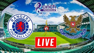 Rangers vs St Johnstone Live Streaming  Scottish Premiership  St Johnstone vs Rangers Live [upl. by Vasta]