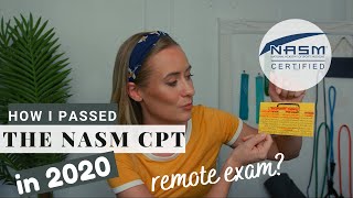 Pass the NASM CPT in 2020 Remote Exam [upl. by Wheeler]