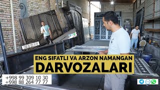 NAMANGAN DARVOZA NARXLARI 2022 Eng arzon va sifatli darvozalar Dostavka tekin butun Ozbekistonda [upl. by Odlavu]