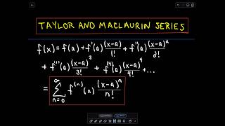 ❖ Taylor and Maclaurin Series  Example 1 ❖ [upl. by Liatris]