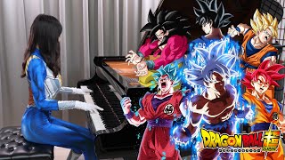 DRAGON BALL ULTRA INSTINCT PIANO MEDLEY！✨1800000 Subscribers Special✨ Rus Piano [upl. by Dick]