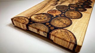 WOODWORKING Making a cutting board [upl. by Acirt]