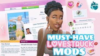 musthave NEW mods for the Sims 4 lovestruck to improve gameplay [upl. by Dixon]