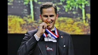 Meilleur sommelier du monde Best sommelier of world  winners final  Raimonds Tomsons from Latvia [upl. by Auqinet]