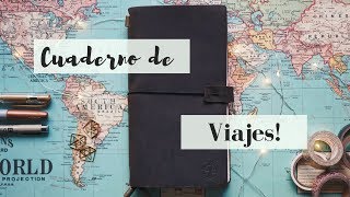 Cuaderno de Viajes  Travellers Notebook [upl. by Ettenom573]