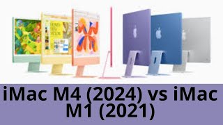 iMac M4 2024 vs iMac M1 2021  des gains de performances choquants [upl. by Didi]