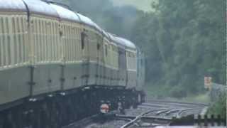 55022 struggles through LIskeard Cornwall [upl. by Omsoc793]