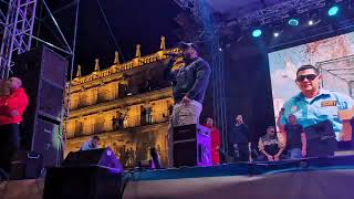 Concierto de Omar Montes en la Plaza Mayor de Salamanca [upl. by Gahan]